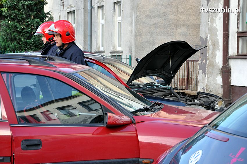 Kolizja dwóch osobówek w Szubinie