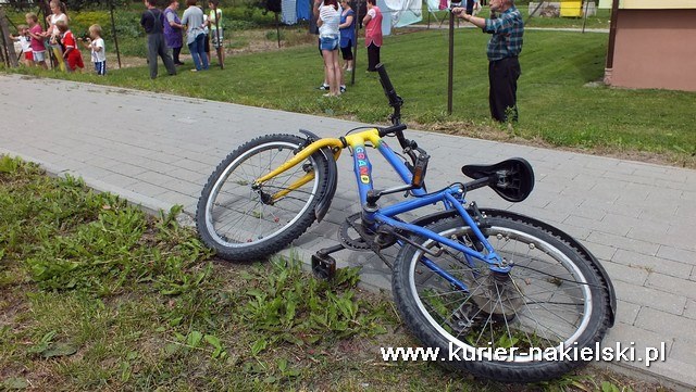 Zdarzenie drogowe na terenie gminy Nakło