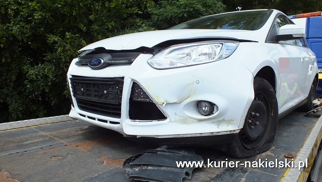 Zdarzenie drogowe na terenie gminy Nakło