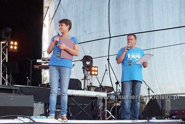 Cezary Pazura bawił publiczność na przystani