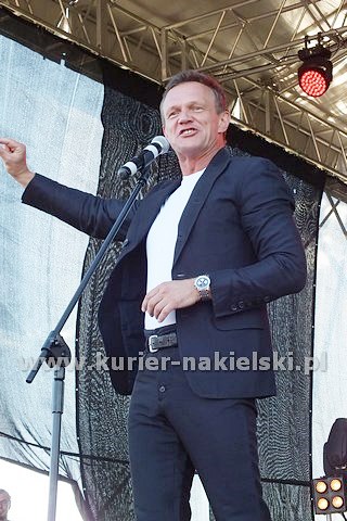 Cezary Pazura bawił publiczność na przystani