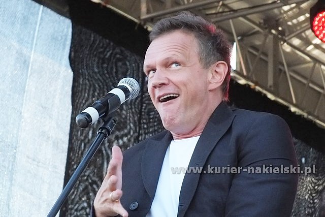 Cezary Pazura bawił publiczność na przystani