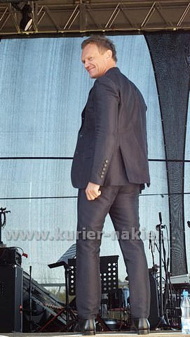 Cezary Pazura bawił publiczność na przystani