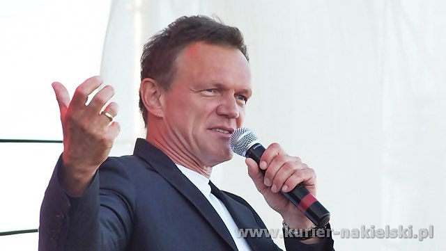 Cezary Pazura bawił publiczność na przystani