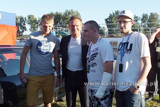 Cezary Pazura bawił publiczność na przystani