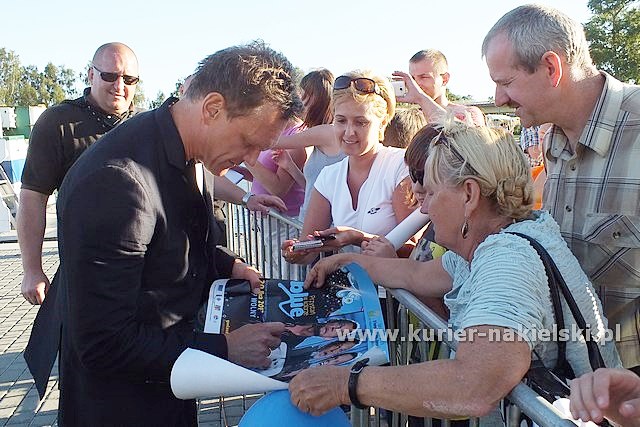 Cezary Pazura bawił publiczność na przystani