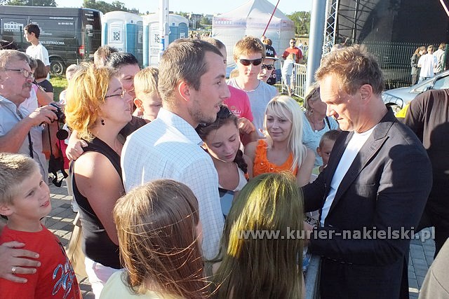 Cezary Pazura bawił publiczność na przystani