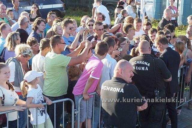 Cezary Pazura bawił publiczność na przystani