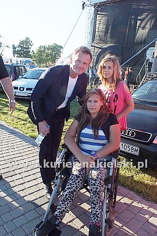 Cezary Pazura bawił publiczność na przystani