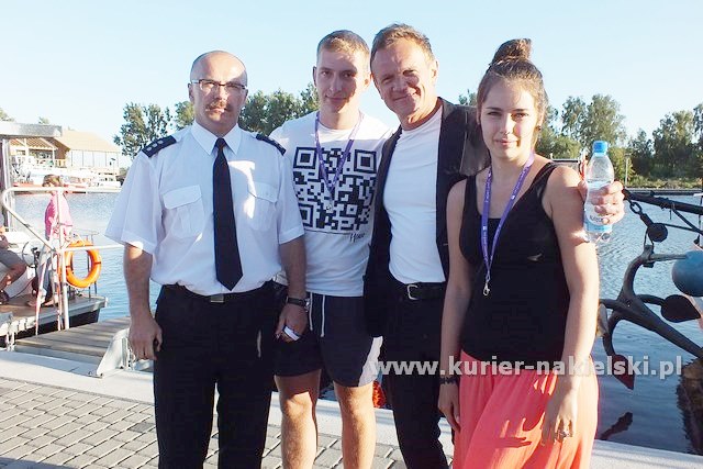 Cezary Pazura bawił publiczność na przystani