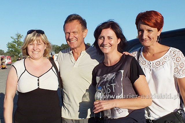 Cezary Pazura bawił publiczność na przystani