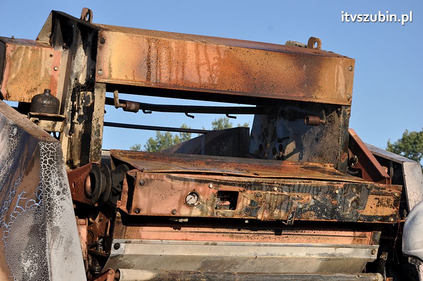 Kolejny pożar maszyny rolniczej na terenie powiatu nakielskiego