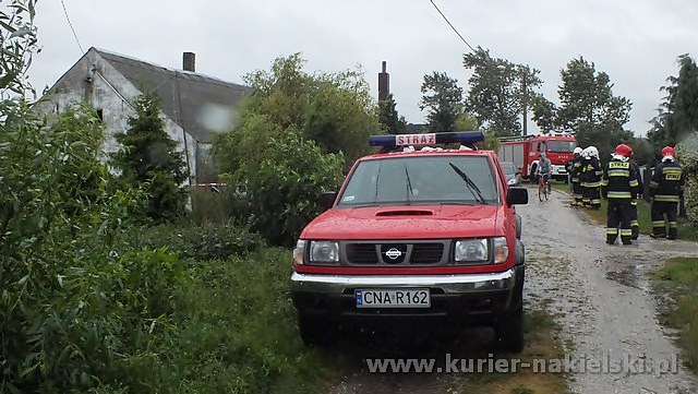 Zawaliła się ściana budynku jednorodzinnego w Dębionku