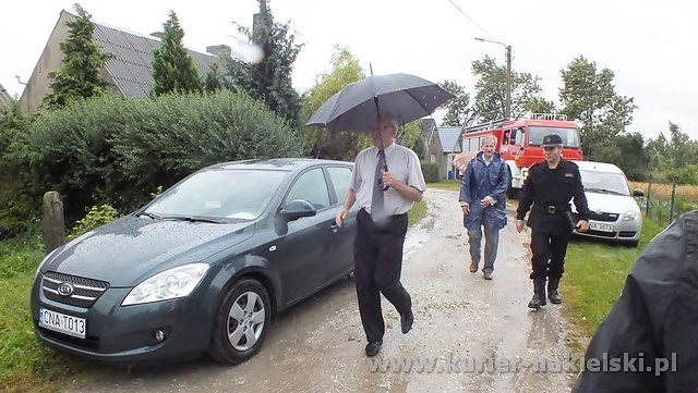 Zawaliła się ściana budynku jednorodzinnego w Dębionku
