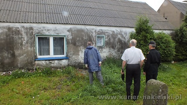 Zawaliła się ściana budynku jednorodzinnego w Dębionku