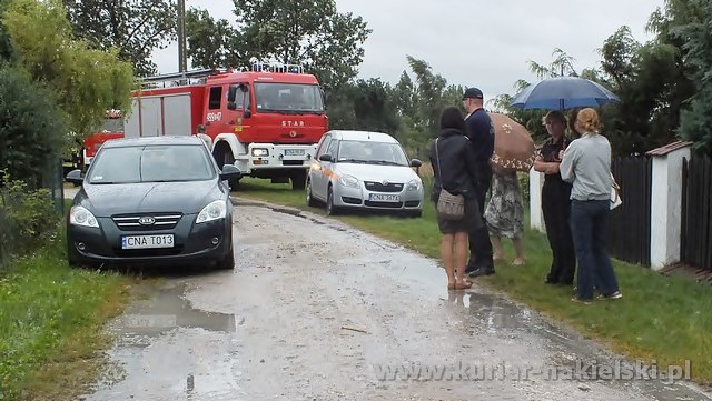Zawaliła się ściana budynku jednorodzinnego w Dębionku
