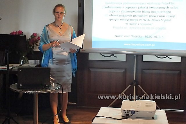 Konferencja podsumowujaca Projekt realizowany przez Nowy Szpital w Nakle i Szubinie