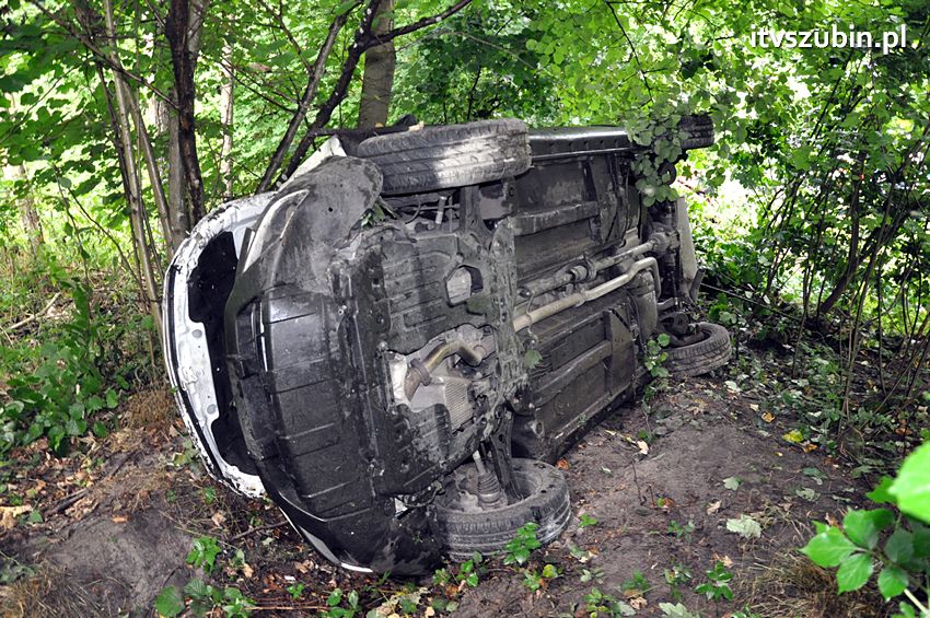 Kolizja dwóch osobówek w Godzimierzu, dwie osoby w szpitalu