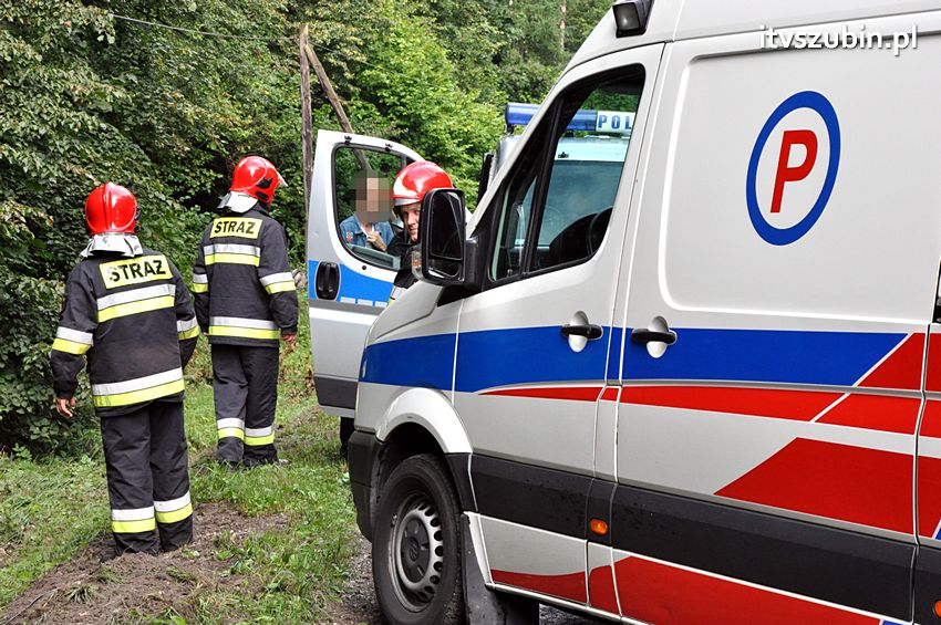 Kolizja dwóch osobówek w Godzimierzu, dwie osoby w szpitalu