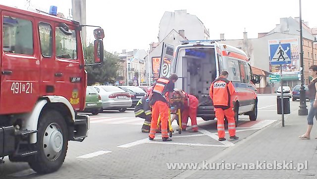 Pożar mieszkania na Rynku w Nakle nad Notecią