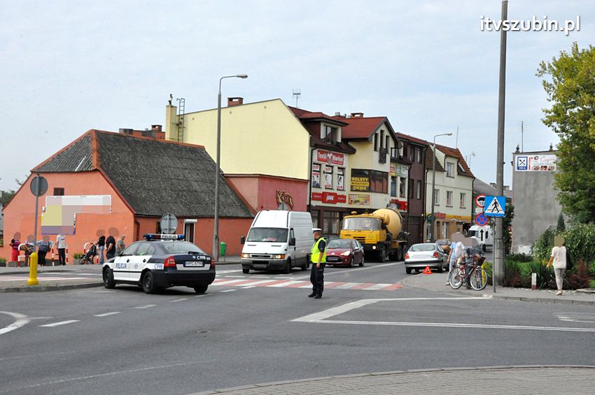 Dwa zdarzenia drogowej w gminie Szubin