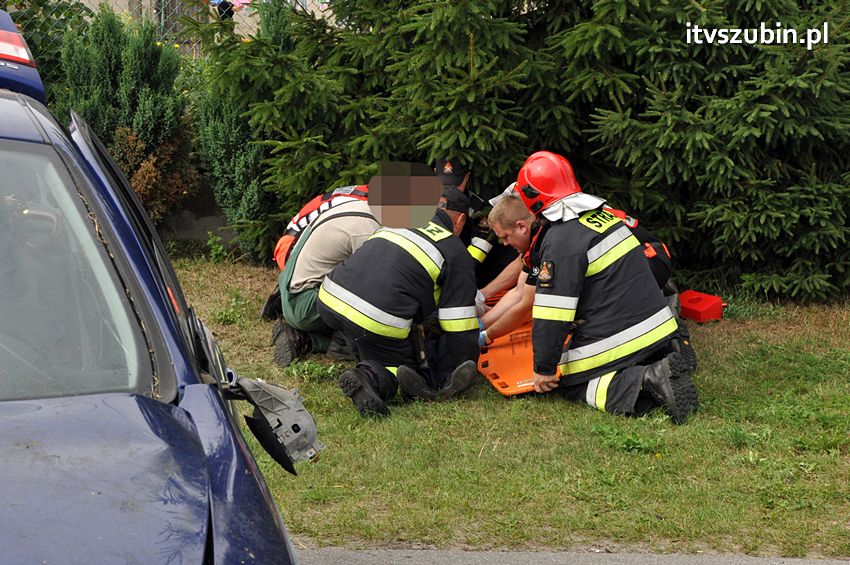 Dwa zdarzenia drogowej w gminie Szubin