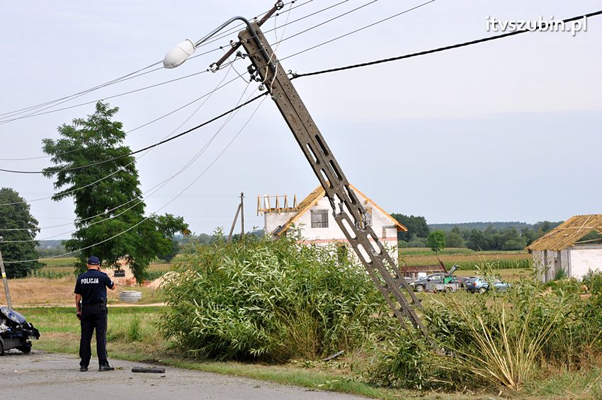 Dwa zdarzenia drogowej w gminie Szubin