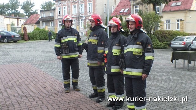 Ślubowanie nowo przyjętych do służby w KP PSP