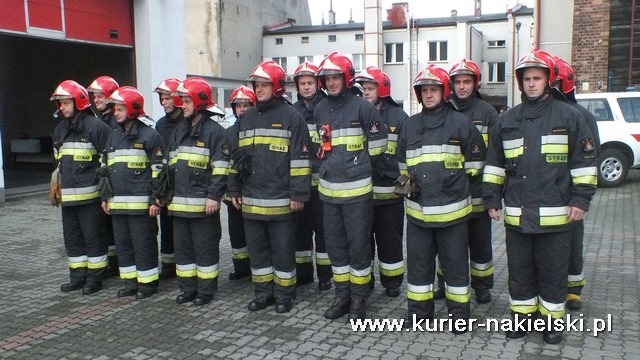 Ślubowanie nowo przyjętych do służby w KP PSP