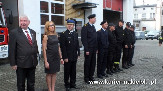 Ślubowanie nowo przyjętych do służby w KP PSP