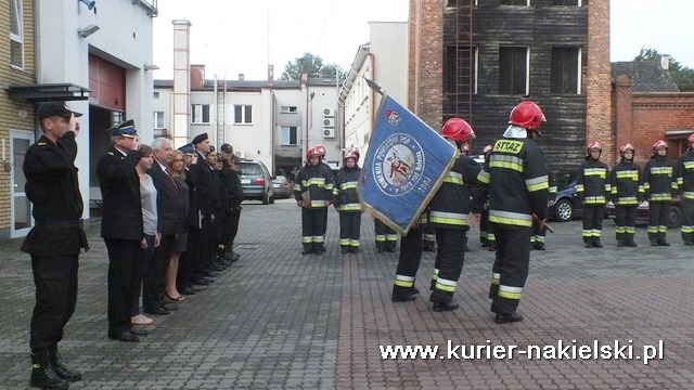 Ślubowanie nowo przyjętych do służby w KP PSP