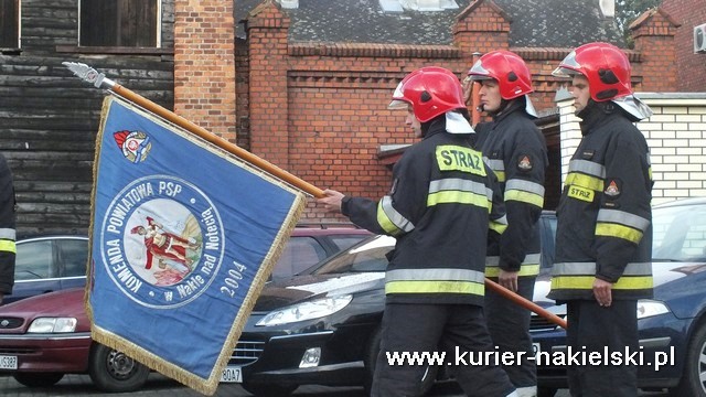 Ślubowanie nowo przyjętych do służby w KP PSP