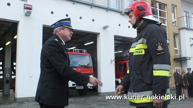 Ślubowanie nowo przyjętych do służby w KP PSP