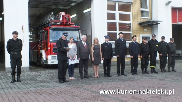 Ślubowanie nowo przyjętych do służby w KP PSP