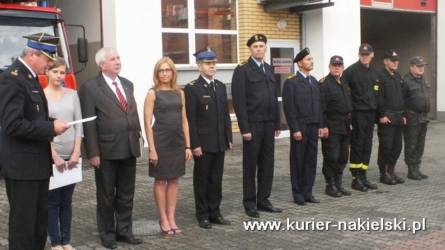 Ślubowanie nowo przyjętych do służby w KP PSP