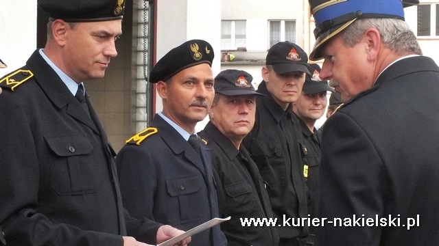 Ślubowanie nowo przyjętych do służby w KP PSP