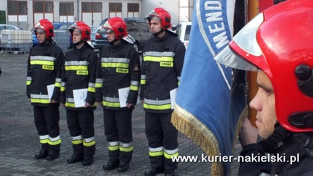 Ślubowanie nowo przyjętych do służby w KP PSP