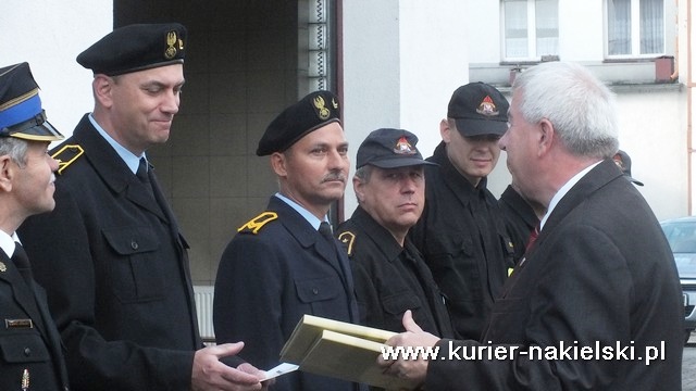 Ślubowanie nowo przyjętych do służby w KP PSP