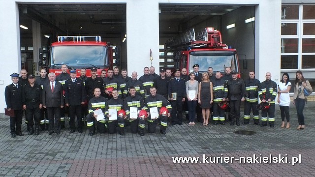 Ślubowanie nowo przyjętych do służby w KP PSP