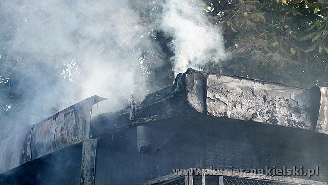 Ranny pożar przy ul. Armii Krajowej w Nakle nad Notecią