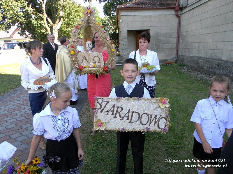 Dożynki parafialne w Szaradowie