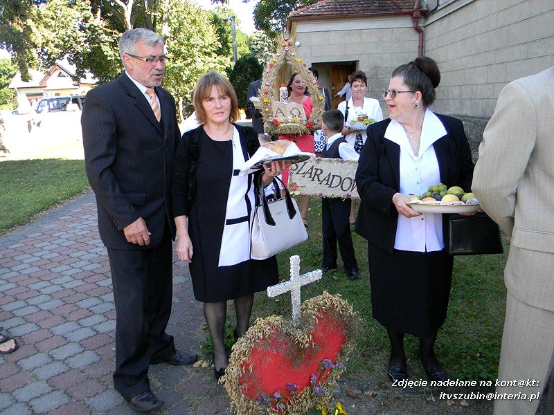 Dożynki parafialne w Szaradowie