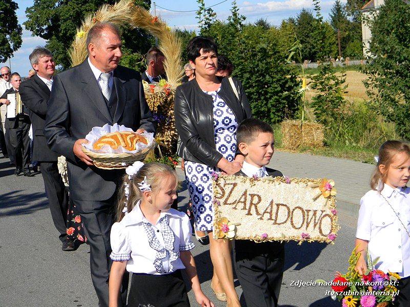 Dożynki parafialne w Szaradowie