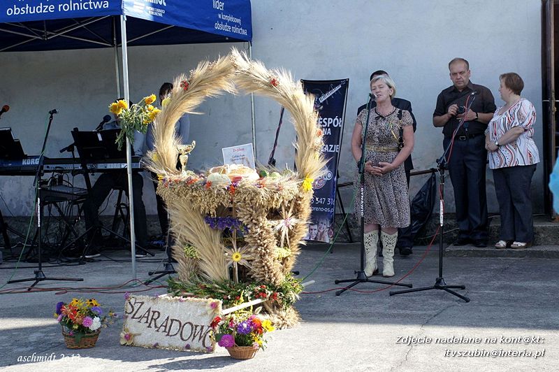 Dożynki parafialne w Szaradowie