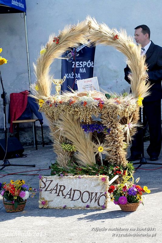 Dożynki parafialne w Szaradowie