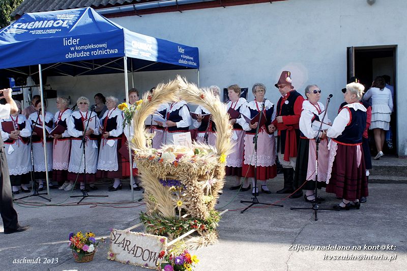 Dożynki parafialne w Szaradowie