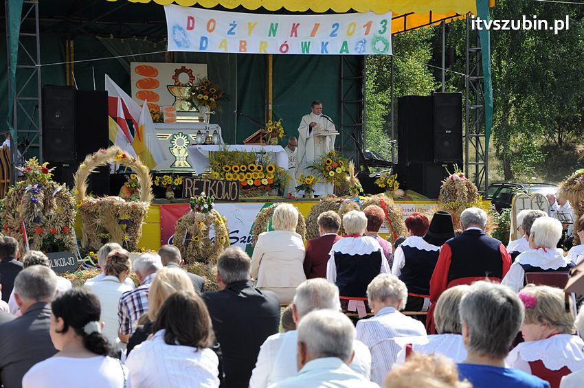 Dożynki gminne w Dąbrówce Słupskiej