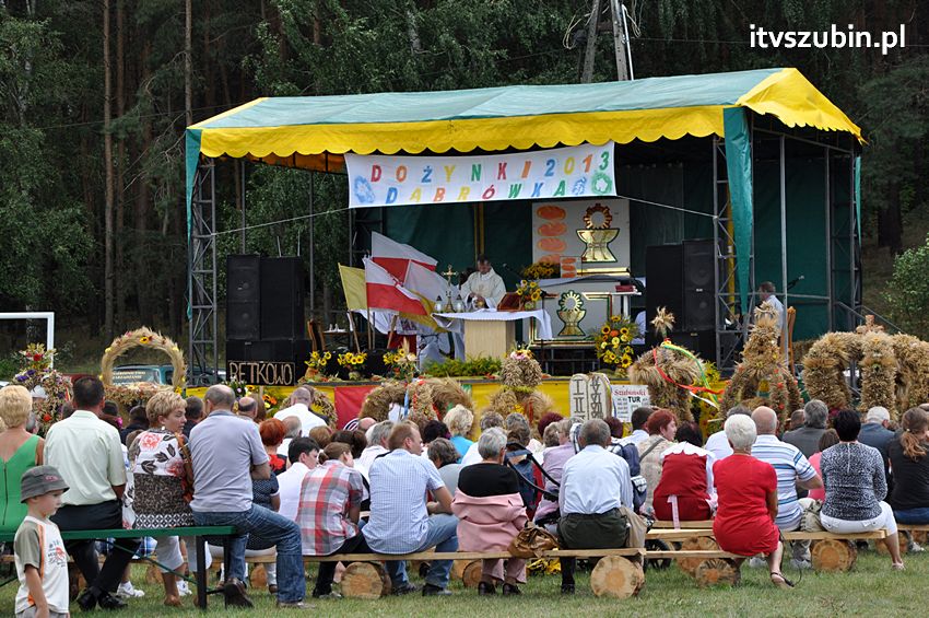Dożynki gminne w Dąbrówce Słupskiej