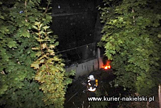 Pożar hali produkcyjnej w Nakle nad Notecią