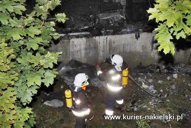 Pożar hali produkcyjnej w Nakle nad Notecią